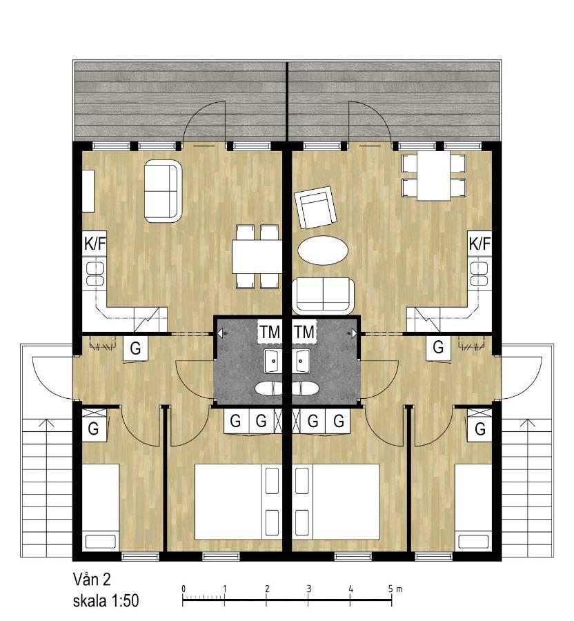 Ramsbyns Fritidsby Appartement Borlänge Buitenkant foto